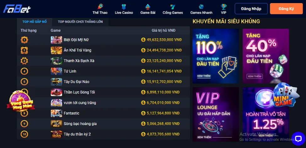 Các quy định về hành vi bị cấm tại win198 link mới